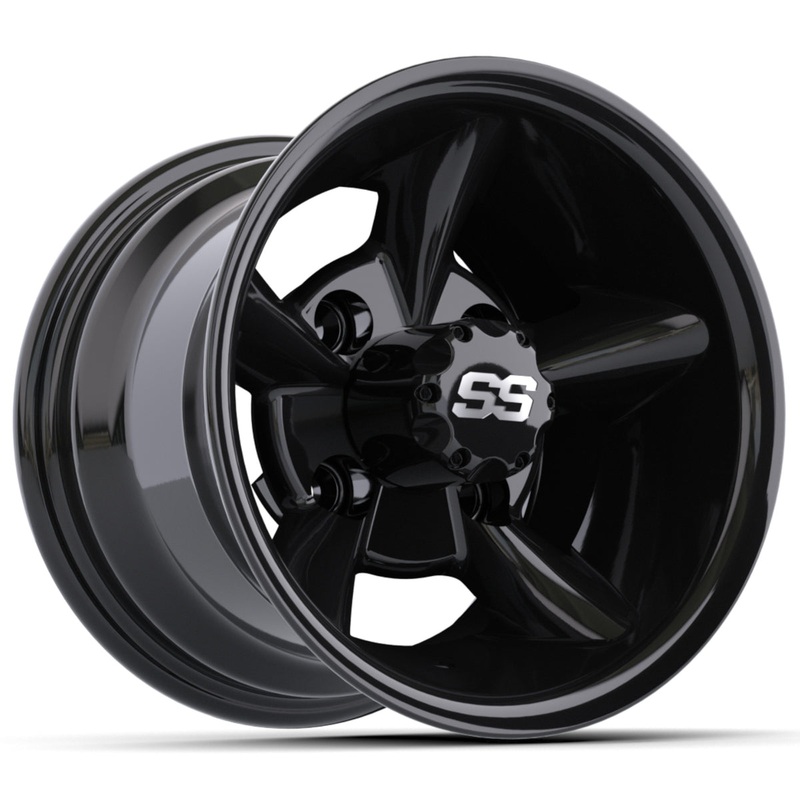 10 GTW Godfather Black Wheel PN# 19-236