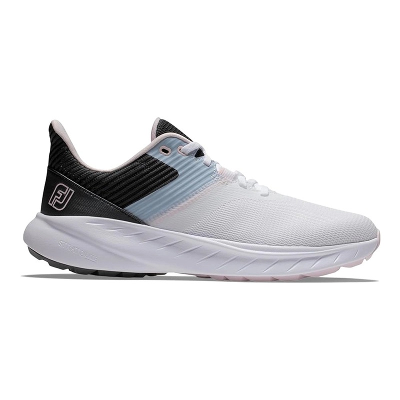 FootJoy Women’s FJ Flex Golf Shoes ( Color: White Pink)