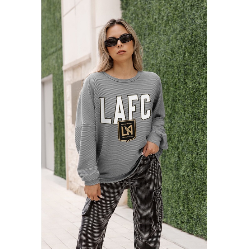 LOS ANGELES FC PURE MOTION VINTAGE WASH CORDED PULLOVER