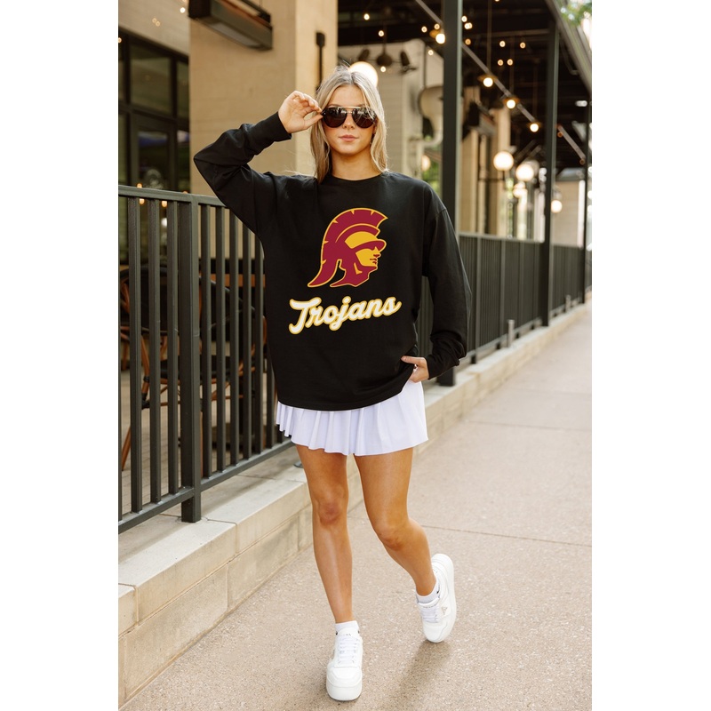 USC TROJANS HONOR ROLL ESSENTIAL RELAXED FIT LONG SLEEVE TEE