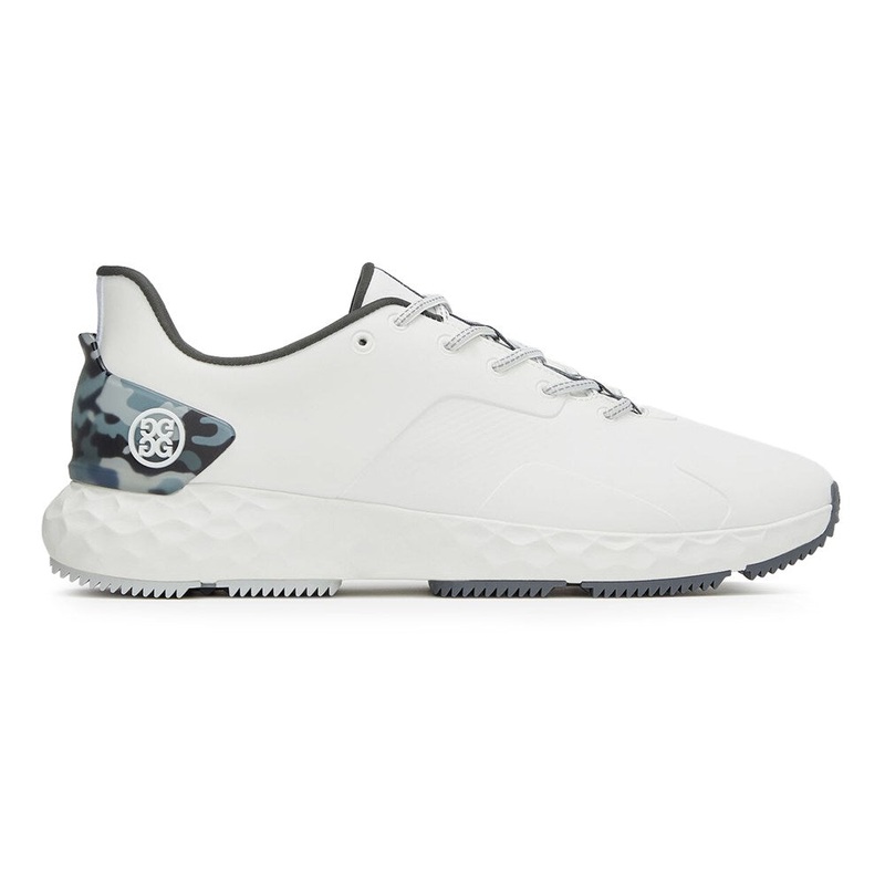 G/Fore MG4+ Camo Accent Golf Shoes – Snow/Charcoal Camo