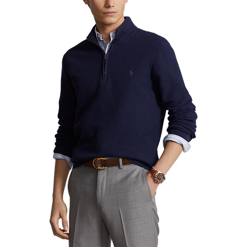 Polo Performance Ralph Lauren COOLMAX 1/4 Zip – French Navy