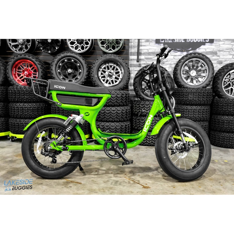 2025 Icon EV Electric Bicycle Lime Green PN# 165322320000570