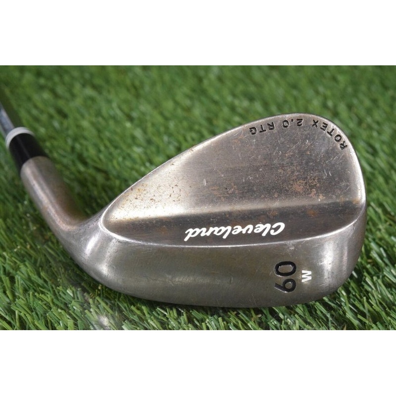 CLEVELAND ROTEX 2.0 RTG 60 LOB WEDGE TRUE TEMPER WEDGE FLEX STEEL SHAFT ~ L@@K!!