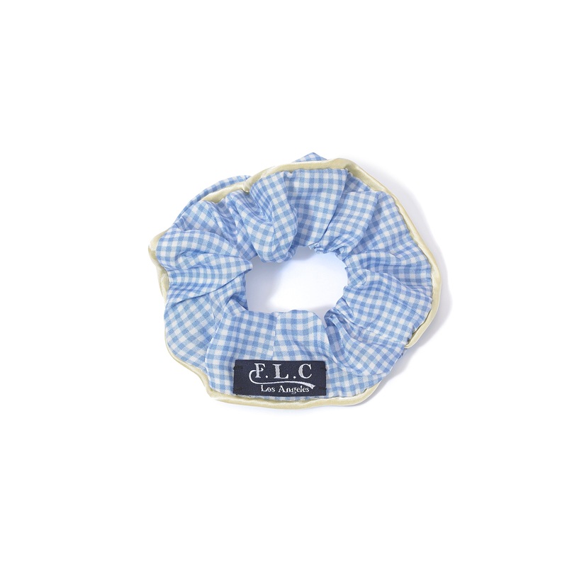 [FLC] CHECK SCRUNCHY|Blue|Green|One Size