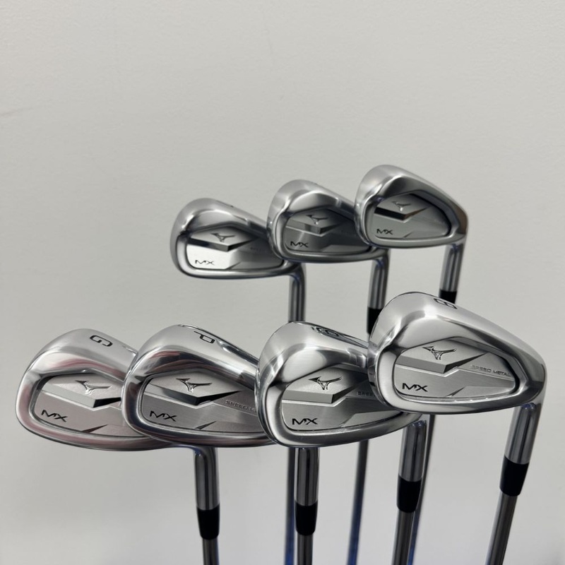 Mizuno MX Speed Metal Iron Set 5-PW, GW Steel Regular Right Hand – Mint