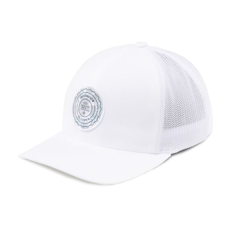 Travis Mathew The Patch Floral Cap – White