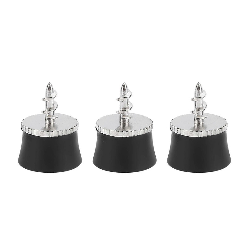 3Pcs Golf Ball Pick Up Silicone Suction Cup Aluminum Alloy Screw Golf Ball Grabber Sucker Golf Accessories Tool