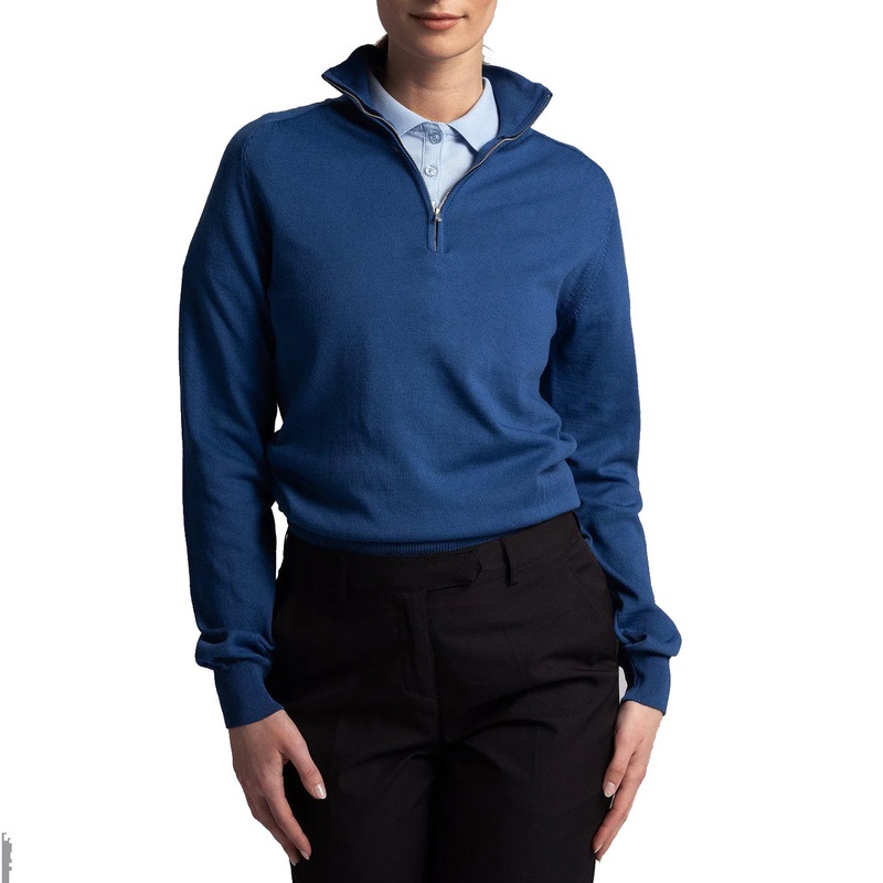 Cross Women’s Greta 1/4 Zip Golf Knit – True Blue