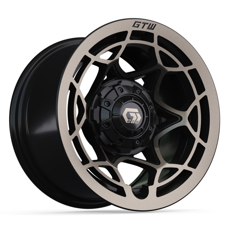 12 GTW Nexus Gloss Black with Satin Bronze Face Wheel