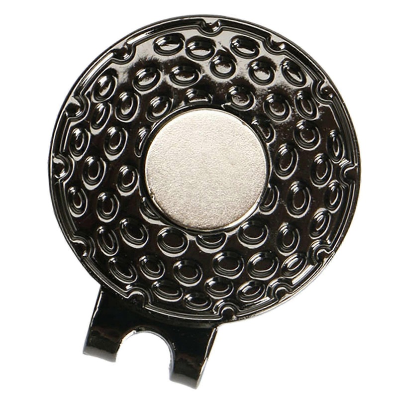 HutClip, HutClips, Golf Ball, Target Marker, Professional Training Accessories Black 25 mm