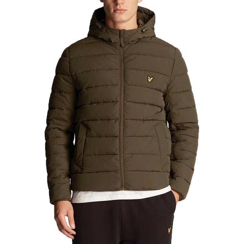 Lyle & Scott Lightweight Puffer Jacket – Olive