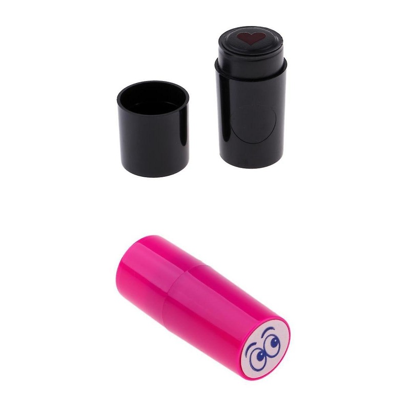 2pcs Colorfast Golf Ball Stamper Marker Impression Seal Signet Eyes