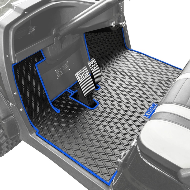 Xtreme Floor Mats for ICON / Advanced EV1 – Black/Blue PN# 03-181