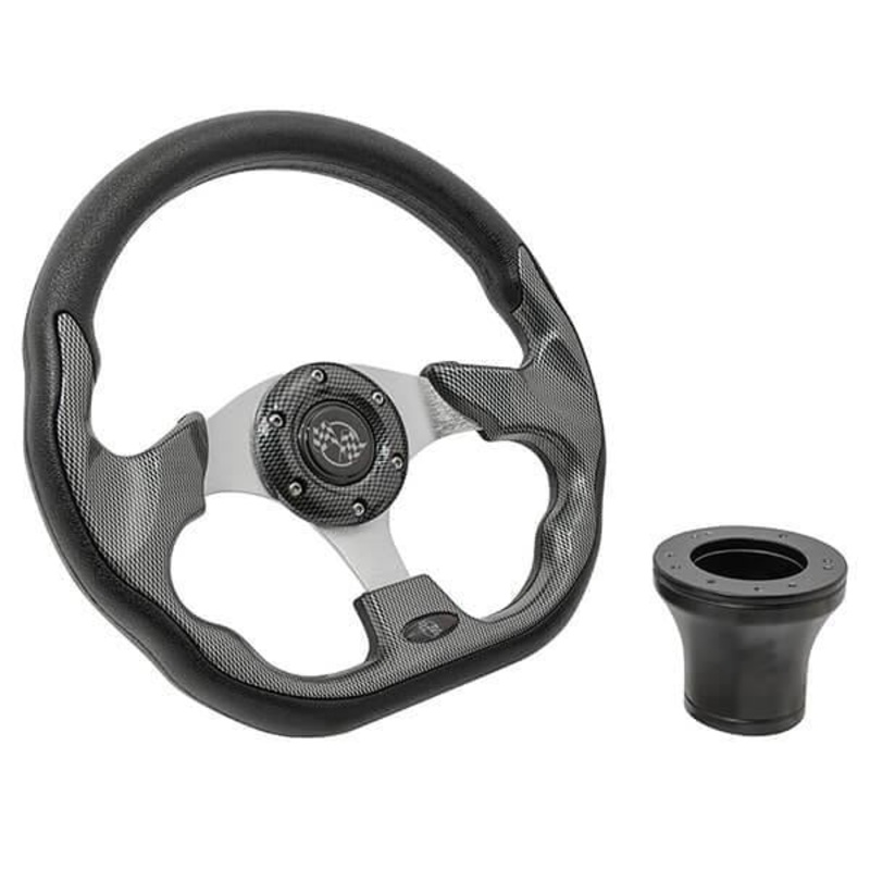 Yamaha Racer Carbon Fiber Steering Wheel Kit PN# 06-092