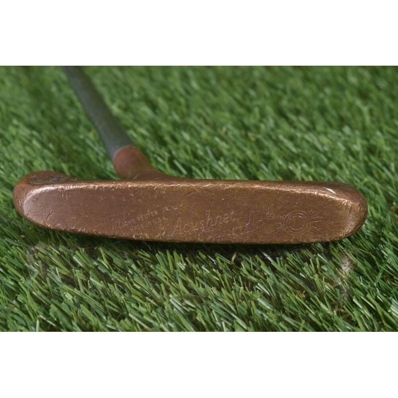 VINTAGE ACUSHNET BULLS EYE 33.5 1967 JOHN REUTER JR. BLADE PUTTER ~ L@@K!!