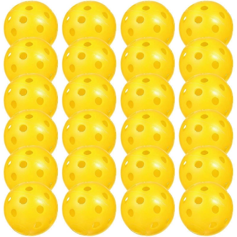 24pcs Golf Practice Balls Airflow Golf Balls Plastic Golf Balls Golf Training Balls Golfing Accessories