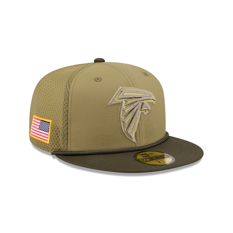 Atlanta Falcons 2025 Salute to Service 59FIFTY Fitted Hat