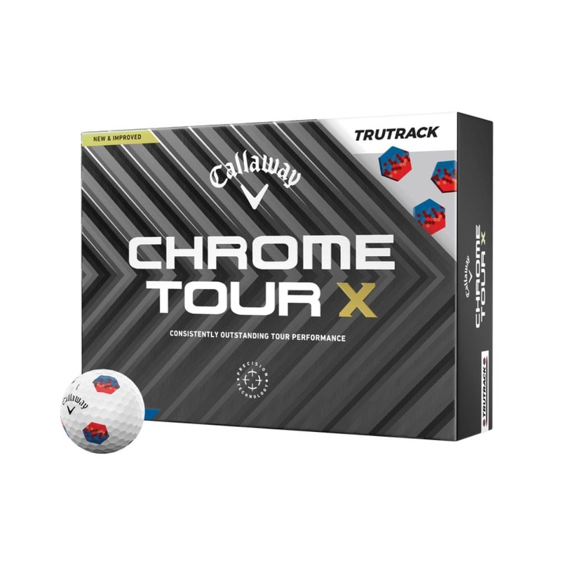 Callaway Chrome Tour X True Track 24 Blue/Red – 1 Dozen