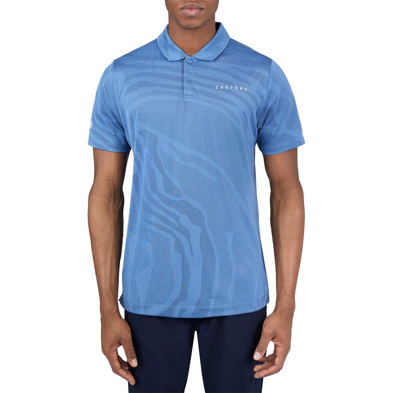 Castore Engineered Knit Golf Polo Shirt – Horizon