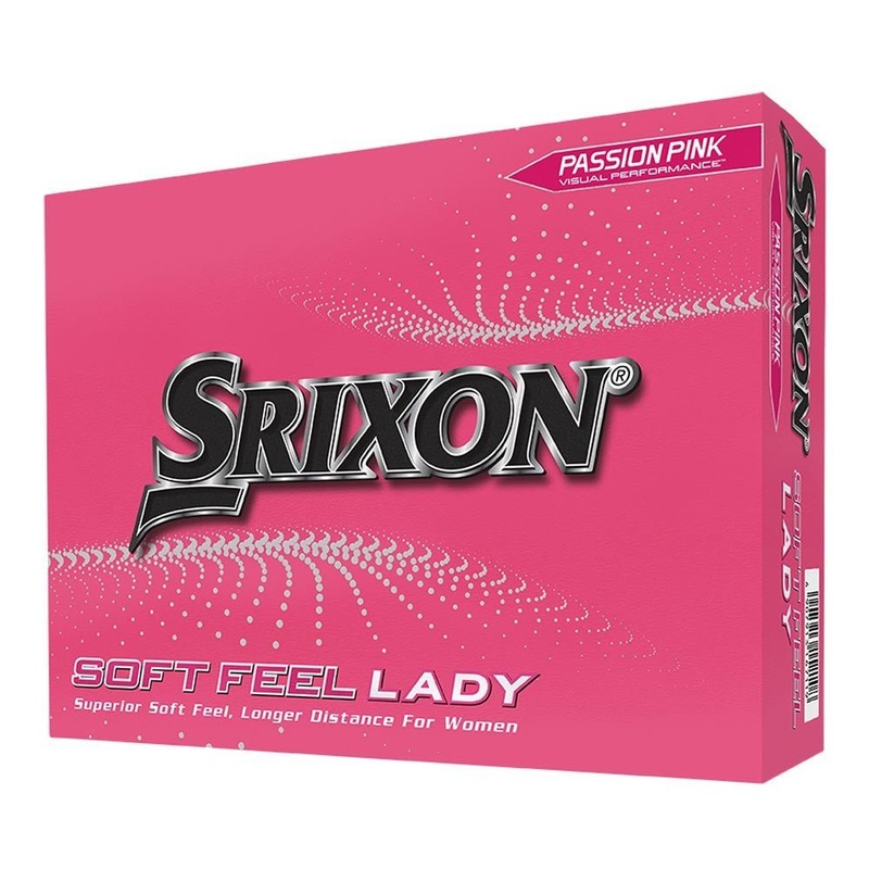 Srixon Soft Feel Lady Golf Balls – Passion Pink – 2023 – Prior Generation