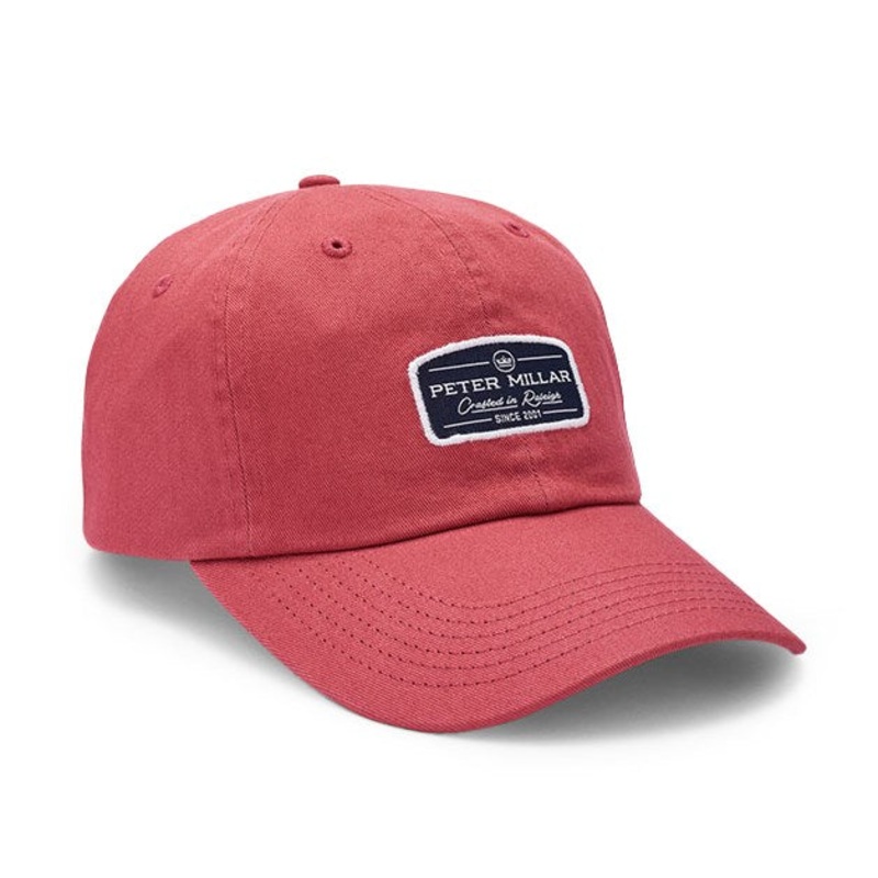 Peter Millar Raleigh Crafted Golf Cap – Cape Red