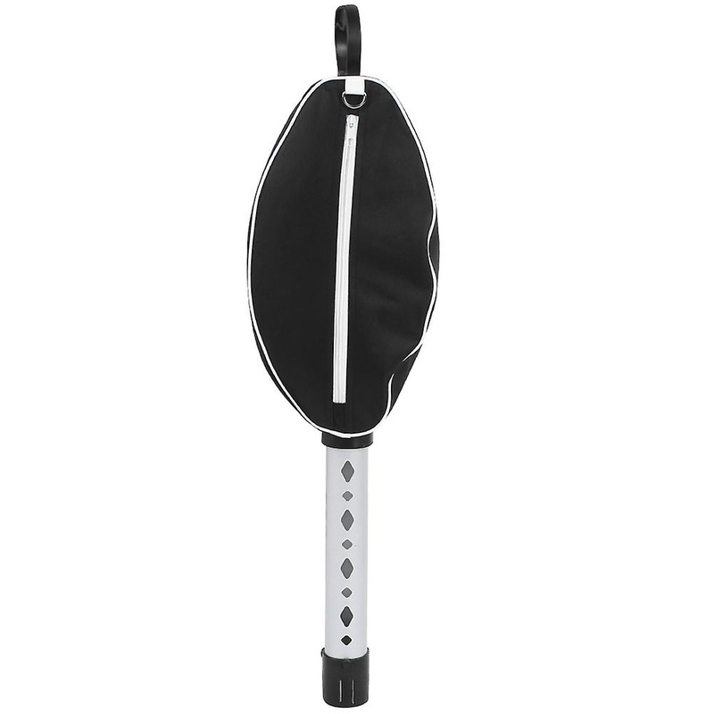 Telescopic Aluminium Tube Golf Ball Shag Bag Retriever Pick Up 80 Balls Holder Collector for Outdoor Sports Supplies