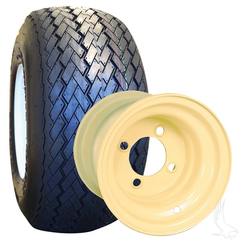 416/360 – Steel, Beige 8×7 Standard with RHOX Golf DOT, 18×8.5-8