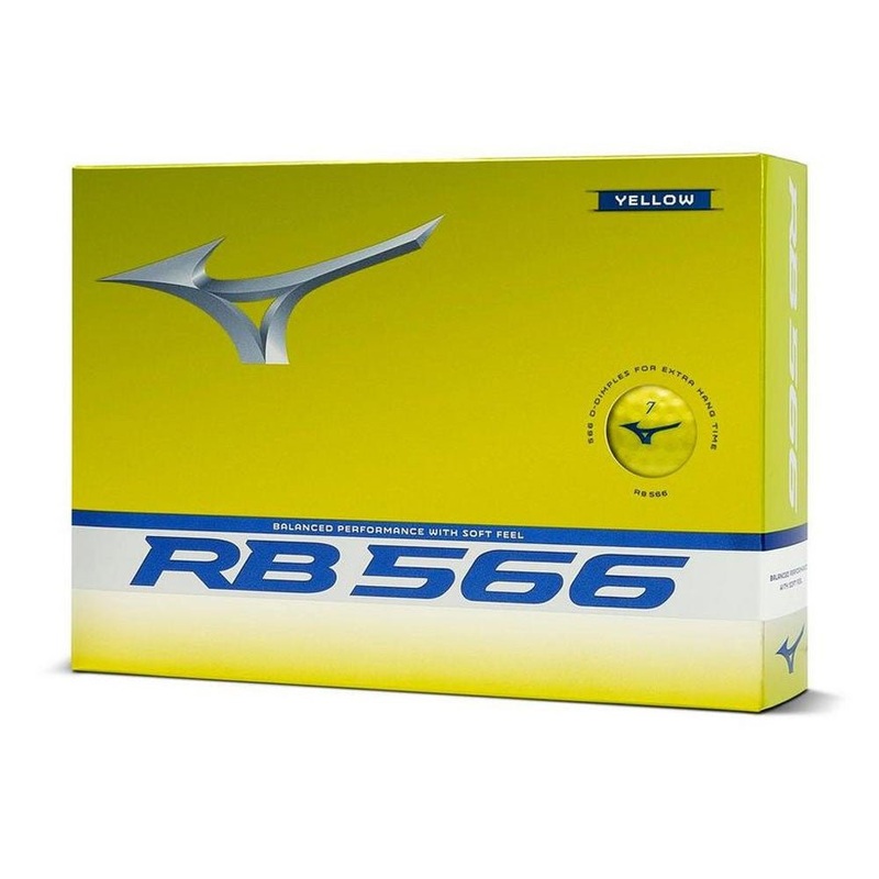 Mizuno RB 566 Golf Balls – Optic Yellow – 2024
