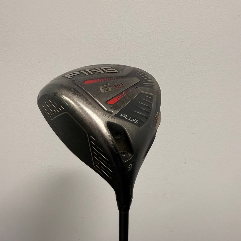Ping G410 Plus Driver 9 Loft Alta CB 55 Shaft Stiff Flex Left Hand – Good