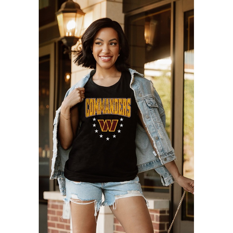 WASHINGTON COMMANDERS Baby You’re A Star Racerback Tank