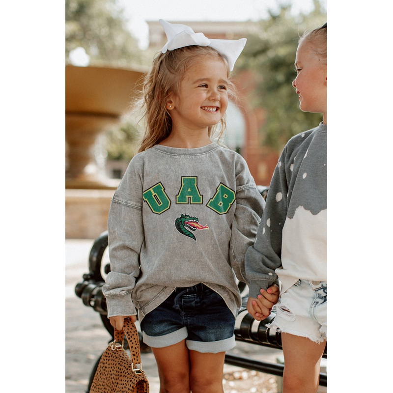 ALABAMA AT BIRMINGHAM BLAZERS Kid’s Faded-Wash Pullover