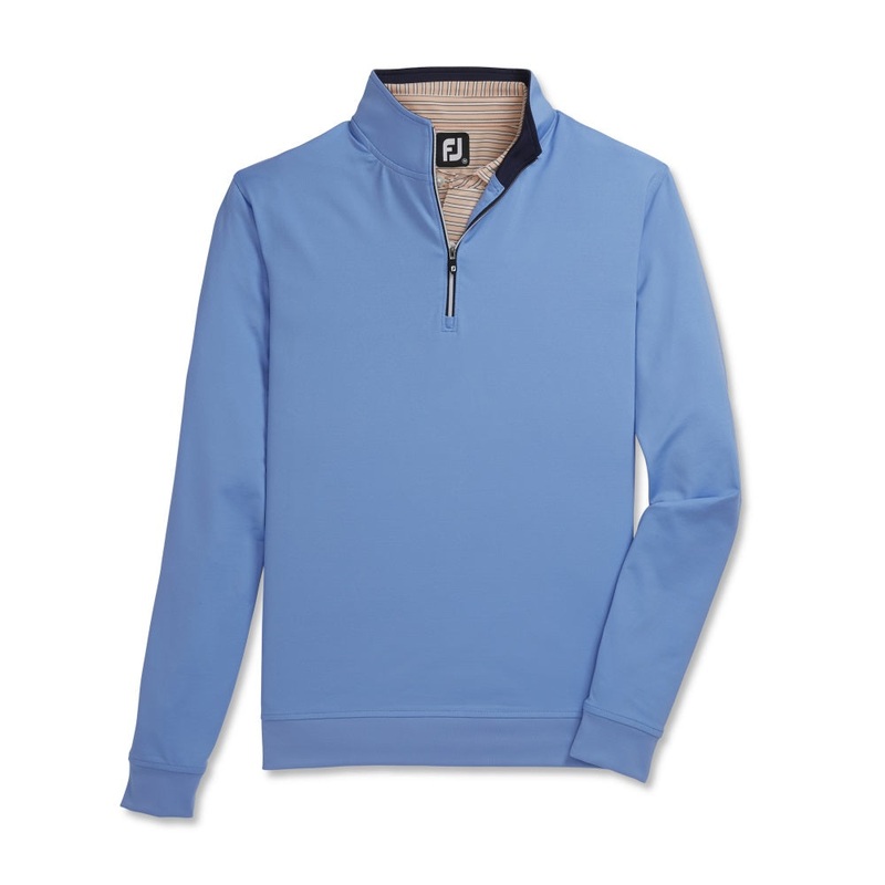Footjoy Half-Zip Pullover|Lagoon|XXL|S