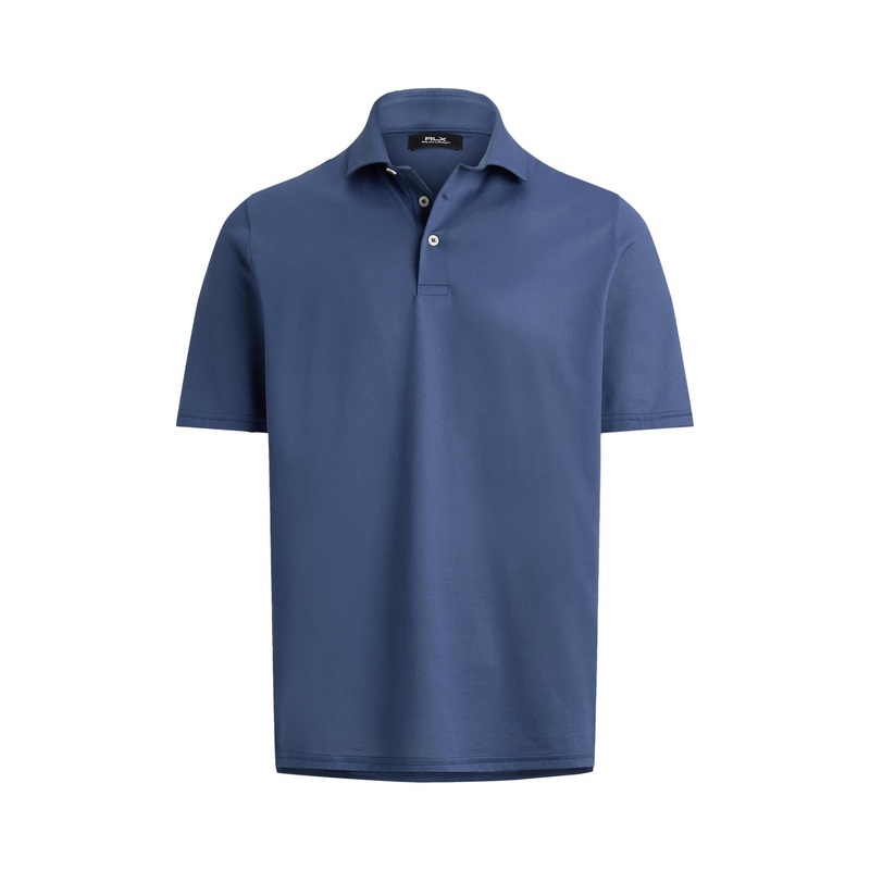 RLX Ralph Lauren Tailored Fit Lightweight Airflow Golf Polo Shirt – Old Royal