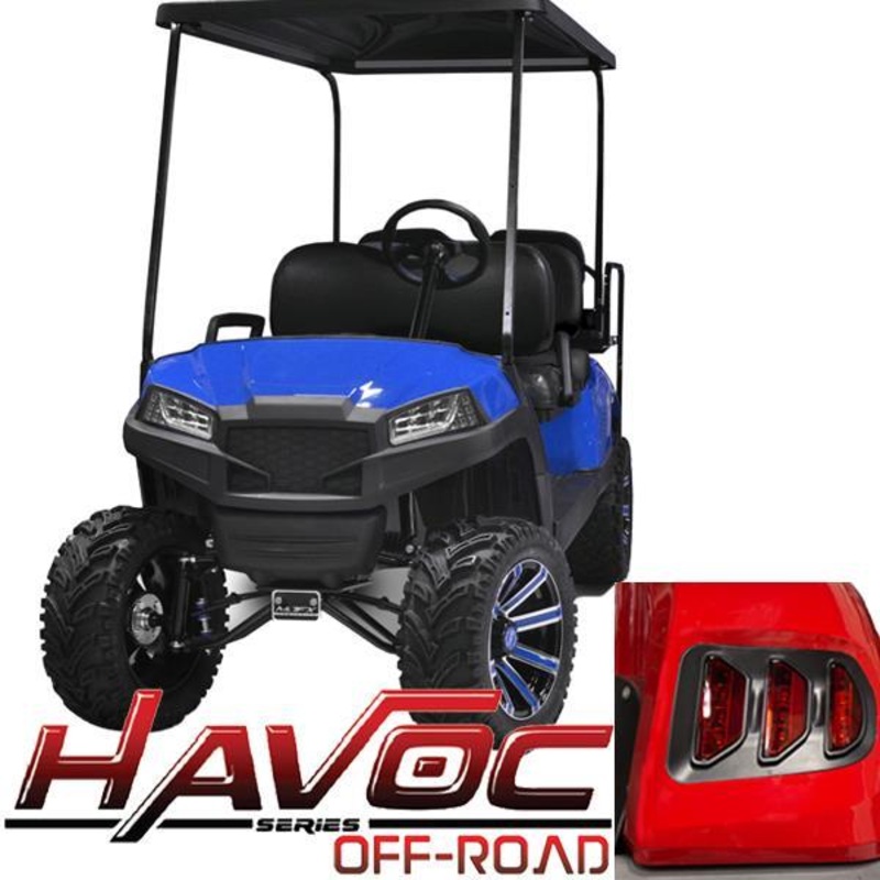 Yamaha G29/Drive HAVOC Off-Road Body Kit in Blue (Years 2007-2016) PN# 05-047KO