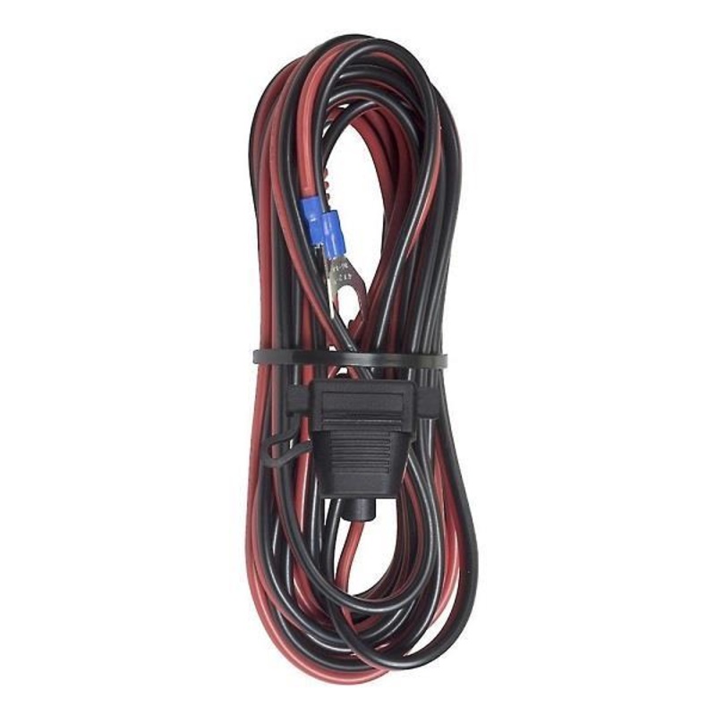 Bazooka 12′ Power Cord with Fuse Holder (For Front Mount or Stretch Vehicles) PN# 13-045