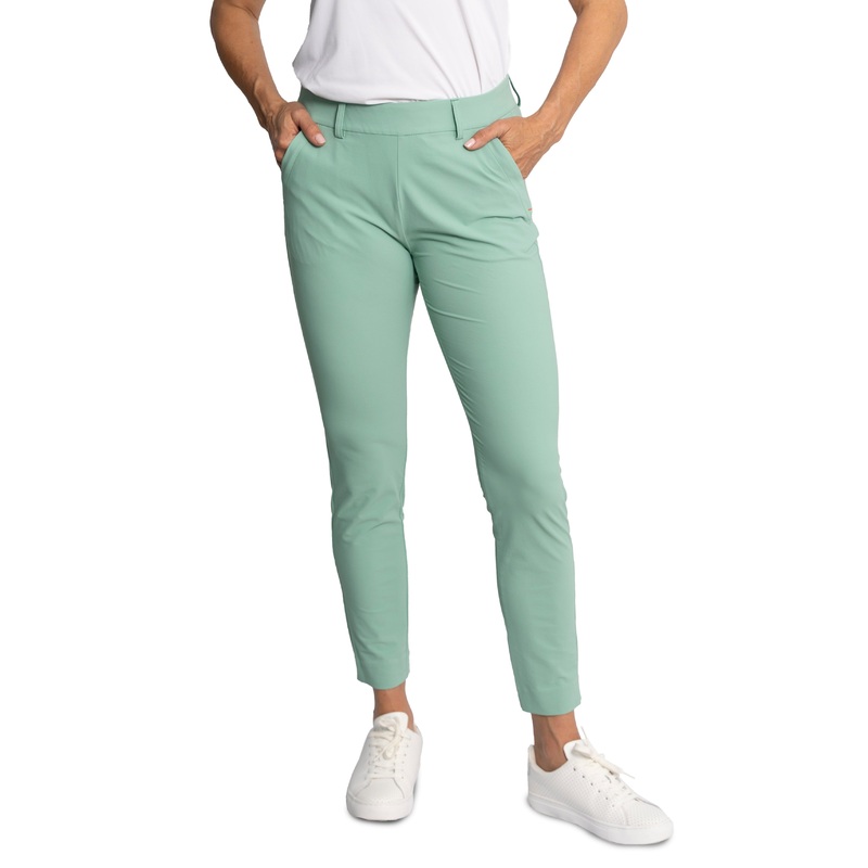 KJUS Women’s Ice Light 7/8 Golf Treggings – Mineral