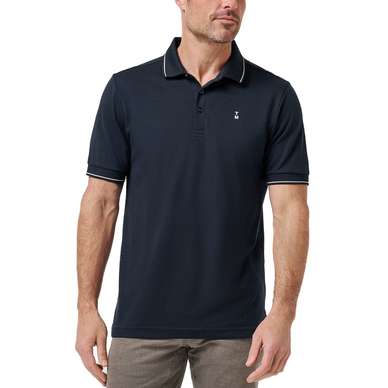 Travis Mathew Happier Hour Golf Shirt – Total Eclipse