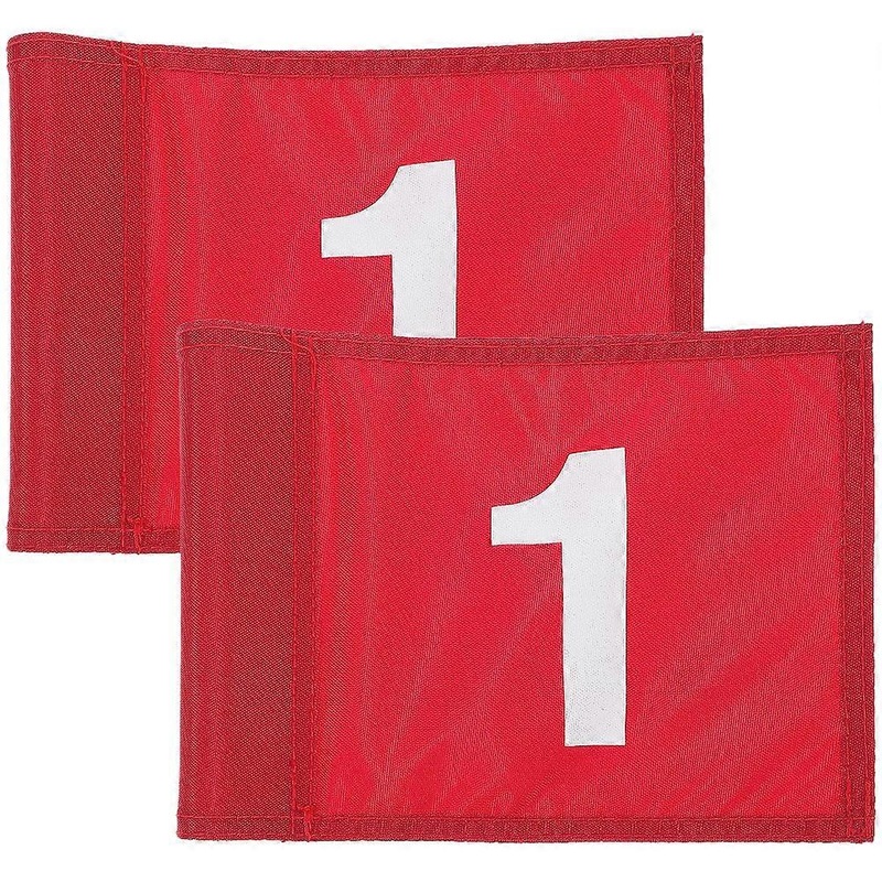 2pcs Portable Golf Training Flags, Space Saving Design for Practice, Enhance Putting Skills with Reliable and Stylish Golf Accessories