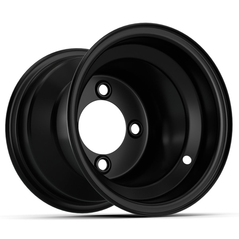 8 GTW Matte Black Steel Wheel (2:5 Offset)