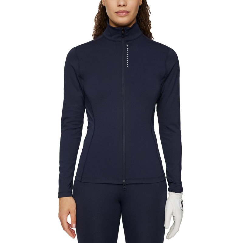 J.Lindeberg Women’s Mel Full Zip Golf Mid-Layer – JL Navy