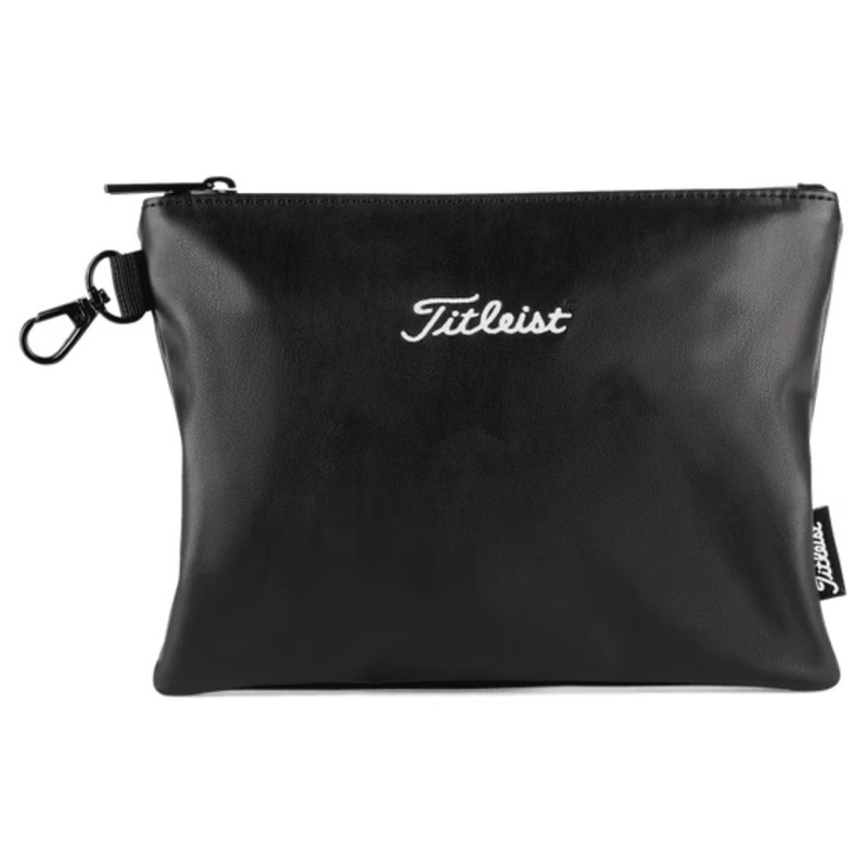 Titleist Zippered Golf Pouch|Black