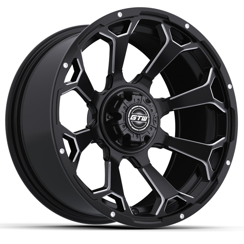 15×7 GTW Raven Off-Road Matte Black Wheel PN# 19-303