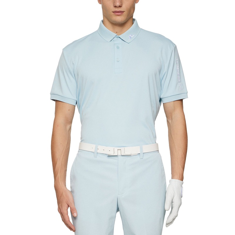 J.Lindeberg Tour Tech Polo Golf Shirt – Winter Sky