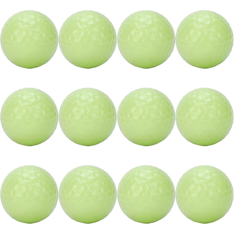 Novelty Golf Balls, Floating Golf Balls Luminous Night 12PCS Glow in the Dark Sports Led Golf Balls for Golf Lovers for Family for Business Partners
