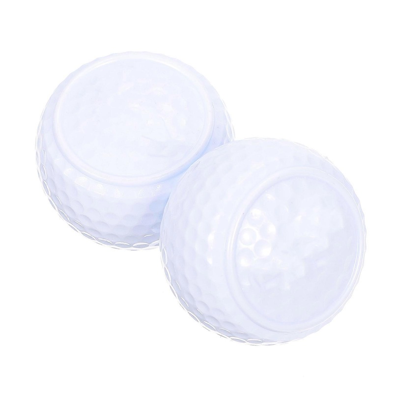 Putting Practice Flat Ball for Golf Training Flat Shape Sarin Indoor Training 2Pack