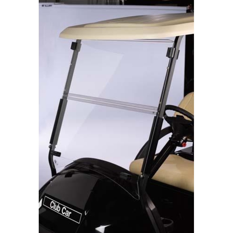 RedDot Club Car Precedent/Tempo/Onward 1/4 Folding Clear Windshield (Years 2004-Up) PN# 35175