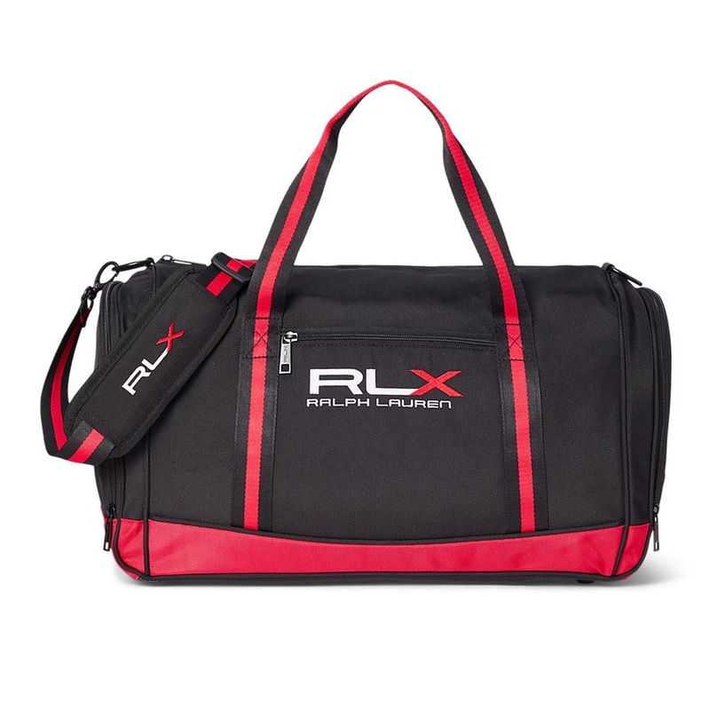 RLX Ralph Lauren Boston Golf Bag – Black/Red