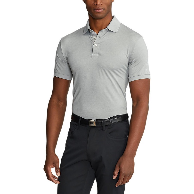 RLX Ralph Lauren Solid Airflow Performance Polo – Andover Heather