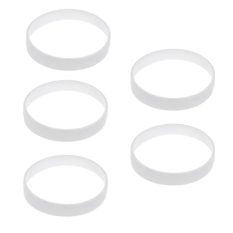 5pcs Plastic Golf Putting Green Hole Cup Ring Outdoor Golf Training Aid Tool